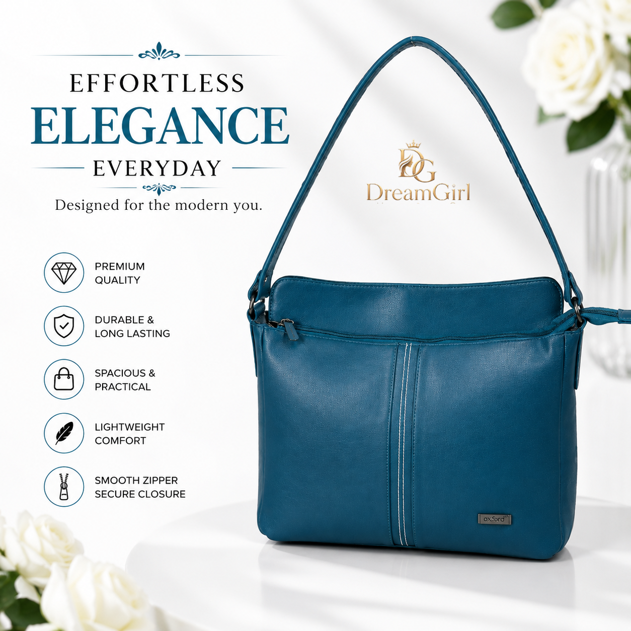 Stylish sling bag blue